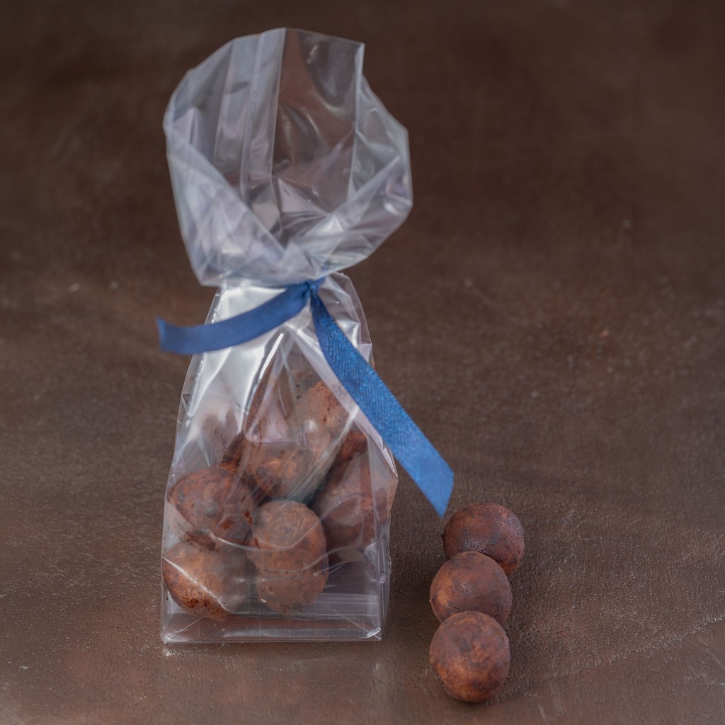 Marsepeinen patatjes omhuld met cacao (15 st)