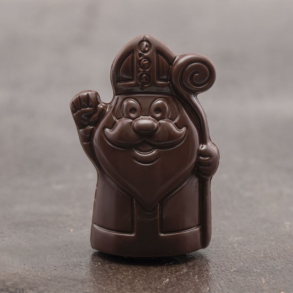 Sinterklaas (puur, 8 cm)