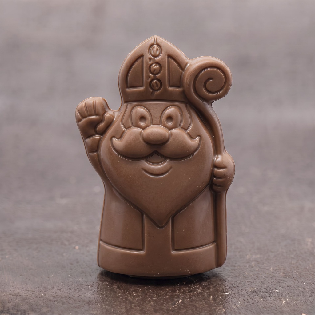 Sinterklaas (melk, 8 cm)