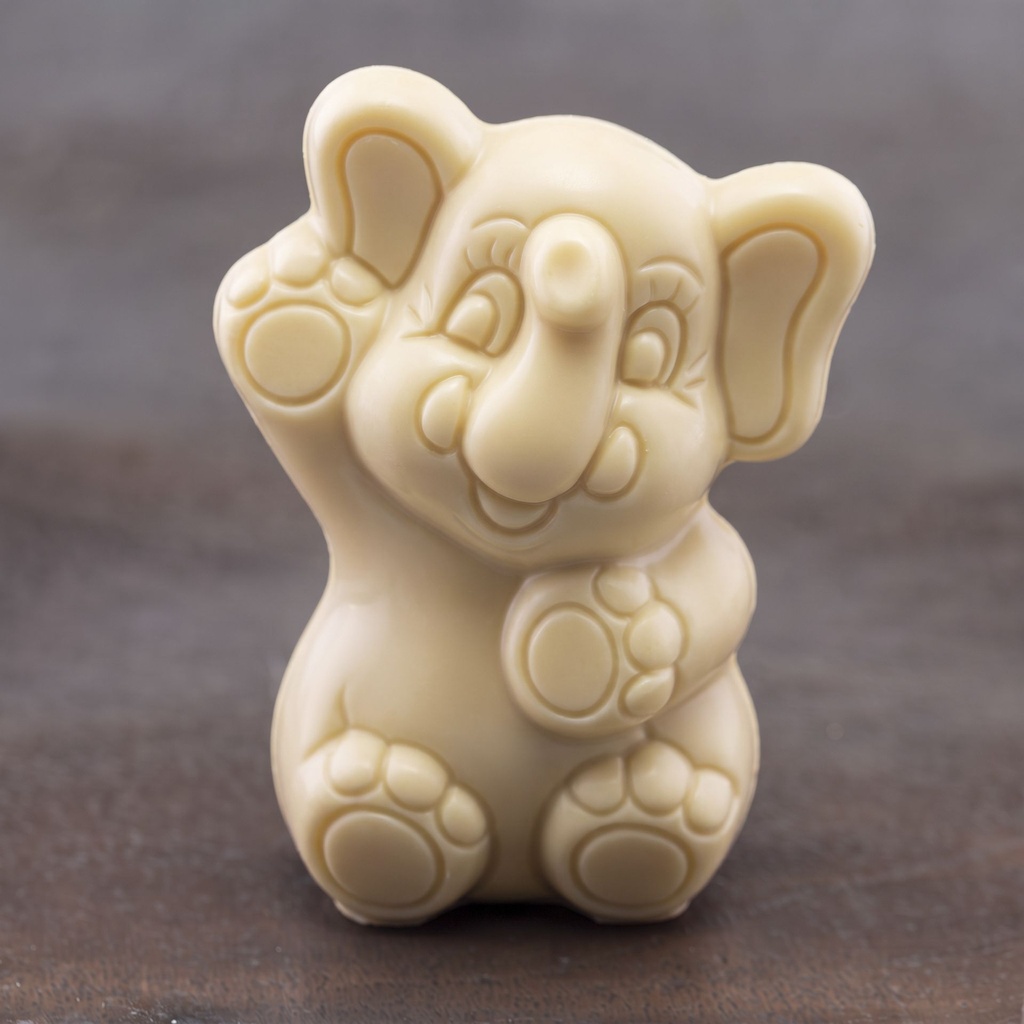 Olifant (wit, 13 cm)
